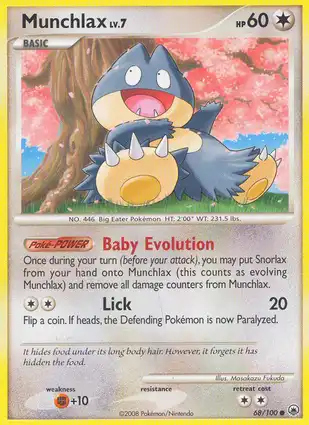 Munchlax 68/100 Majestic Dawn