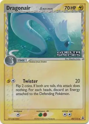 Dragonair 42/113 EX Delta Species