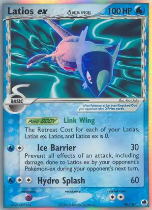 Latios ex 96/101 EX Dragon Frontiers
