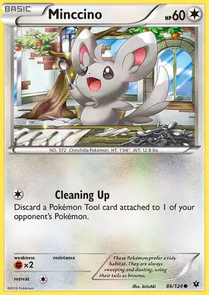 Minccino 86/124 Fates Collide