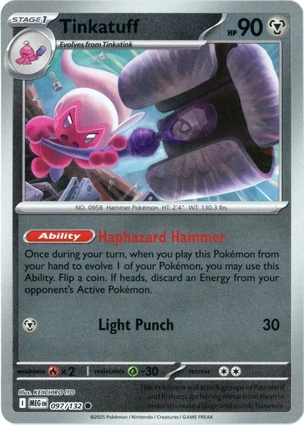 Tinkatuff 097/132 Mega Evolution