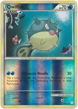 Qwilfish 50/123 HeartGold & SoulSilver