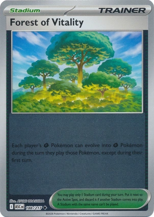 Forest of Vitality 188/217 Ascended Heroes