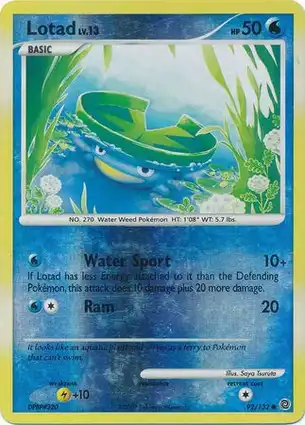 Lotad 92/132 Secret Wonders