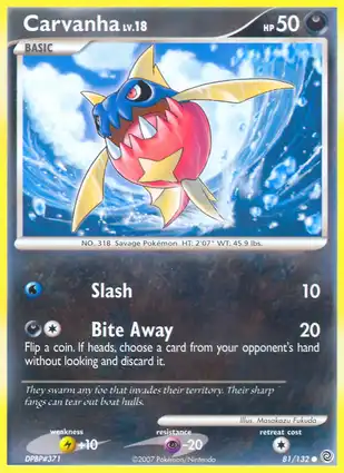 Carvanha 81/132 Secret Wonders