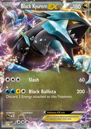 Black Kyurem-EX 95/135 Plasma Storm