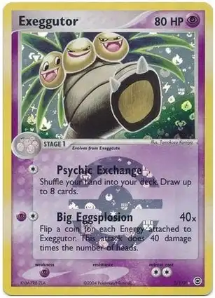 Exeggutor 5/112 EX FireRed & LeafGreen