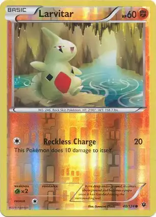 Larvitar 40/124 Fates Collide