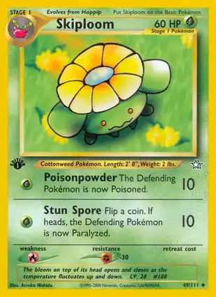 Skiploom 49/111 Neo Genesis 1st Edition