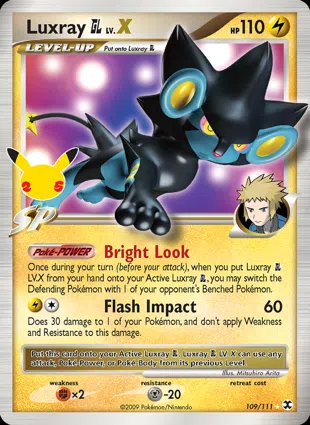 Luxray GL LV.X 109/111 Celebrations