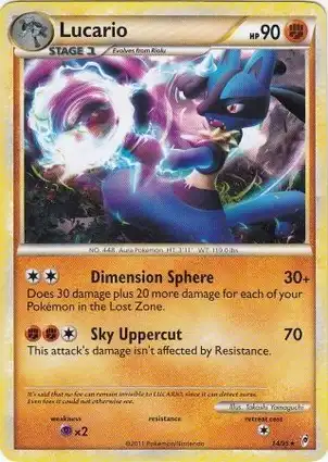 Lucario 14/95 Call of Legends