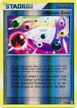 Ultimate Zone 91/99 Arceus