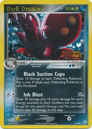 Dark Octillery 8/109 EX Team Rocket Returns
