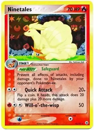 Ninetales 22/101 EX Hidden Legends