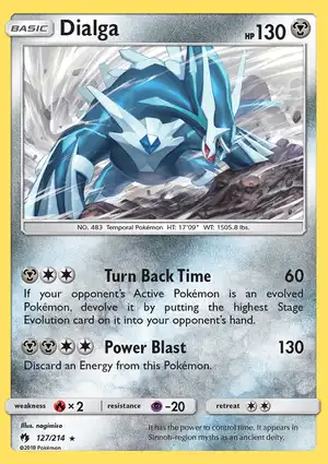 Dialga 127/214 Lost Thunder