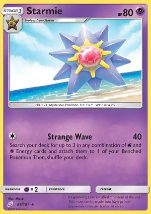 Starmie 65/181 Team Up