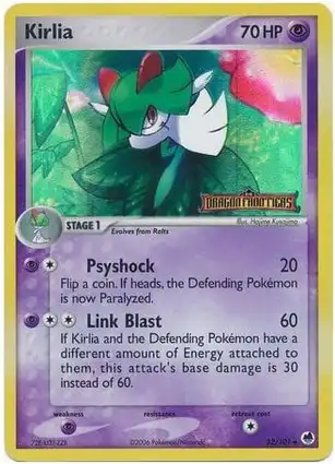 Kirlia 32/101 EX Dragon Frontiers