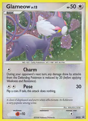 Glameow DP23 Diamond & Pearl Promos