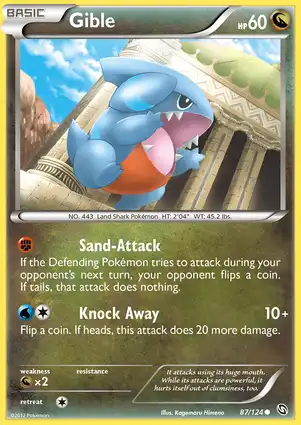 Gible 87/124 Dragons Exalted