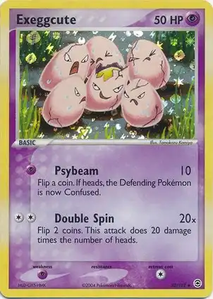 Exeggcute 33/112 EX FireRed & LeafGreen