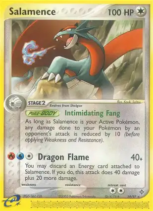 Salamence 19/97 EX Dragon