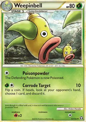 Weepinbell 53/102 Triumphant