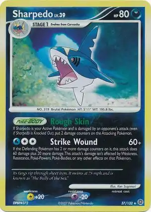 Sharpedo 37/132 Secret Wonders