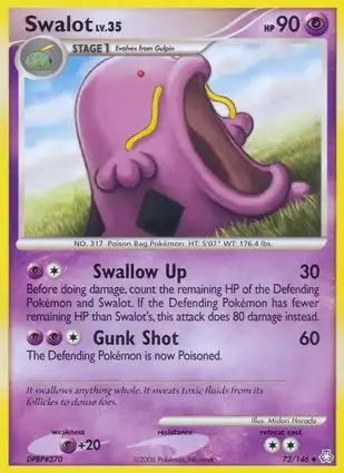 Swalot 72/146 Legends Awakened