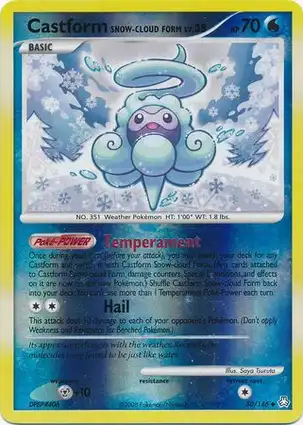 Castform Snow-Cloud Form 50/146 Legends Awakened
