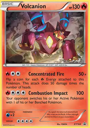 Volcanion XY164 XY Promos