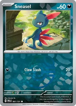 Sneasel 061/131 Prismatic Evolutions