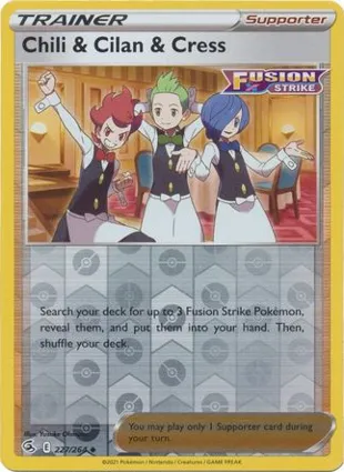 Chili & Cilan & Cress 227/264 Fusion Strike
