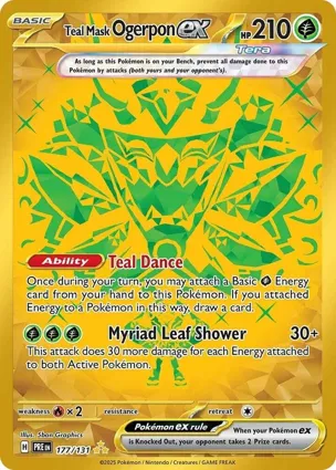 Teal Mask Ogerpon ex 177/131 Prismatic Evolutions