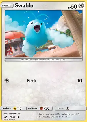 Swablu 79/111 Crimson Invasion