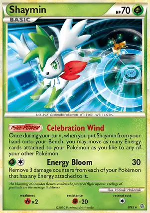 Shaymin 8/95 Unleashed