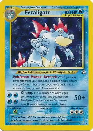 Feraligatr 4/111 Neo Genesis