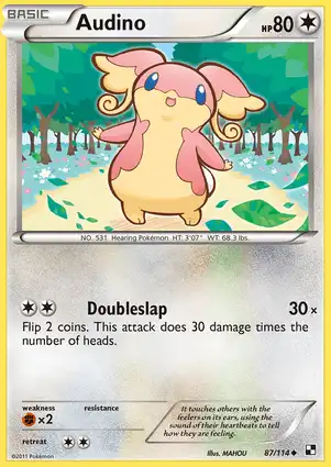 Audino 87/114 Black & White
