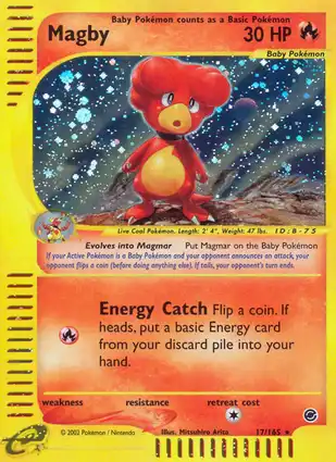 Magby 17/165 Expedition Base Set