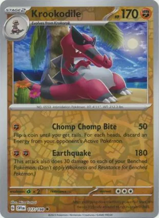 Krookodile 117/198 Scarlet & Violet