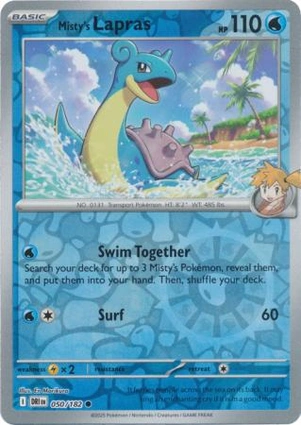 Misty's Lapras 050/182 Destined Rivals