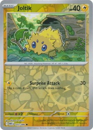 Joltik 033/086 White Flare