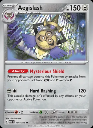 Aegislash 134/182 Paradox Rift