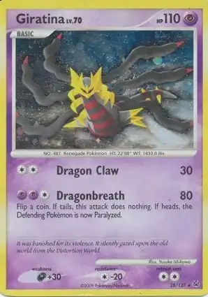 Giratina 28/127 Platinum