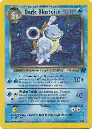 Dark Blastoise 3/82 Team Rocket