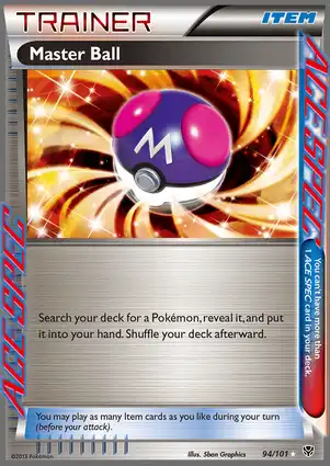 Master Ball 94/101 Plasma Blast