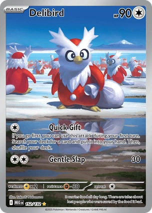 Delibird 152/132 Mega Evolution