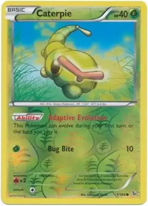 Caterpie 1/106 Flashfire