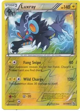 Luxray 34/106 Flashfire