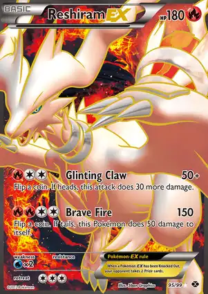 Reshiram-EX 95/99 Next Destinies
