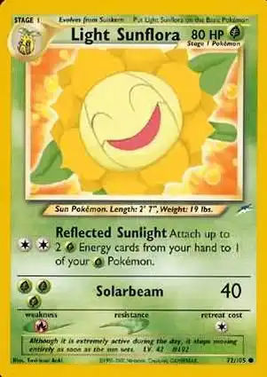 Light Sunflora 72/105 Neo Destiny